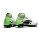 Nike Magista Obra 2 FG Firm Ground Football Cleats White Black Green