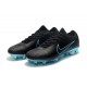 Nike Mercurial Vapor Flyknit Ultra FG ACC Soccer Cleat - Black Blue