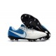 Nike News Tiempo Legend 7 FG Men Football Boot - White Blue