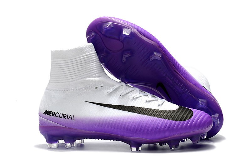 purple mercurial soccer cleats