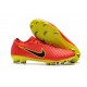 Nike Mercurial Vapor Flyknit Ultra FG ACC Soccer Cleat - Red Yellow