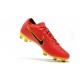 Nike Mercurial Vapor Flyknit Ultra FG ACC Soccer Cleat - Red Yellow