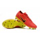 Nike Mercurial Vapor Flyknit Ultra FG ACC Soccer Cleat - Red Yellow