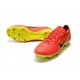 Nike Mercurial Vapor Flyknit Ultra FG ACC Soccer Cleat - Red Yellow