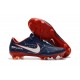 Nike Mercurial Vapor 11 FG Men Football Cleats - Dark Blue Red