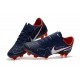 Nike Mercurial Vapor 11 FG Men Football Cleats - Dark Blue Red