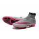 Nike Mercurial Superfly FG CR7 Ronaldo Football Boot Wolf Grey Hyper Pink