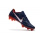 Nike Mercurial Vapor 11 FG Men Football Cleats - Dark Blue Red