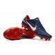Nike Mercurial Vapor 11 FG Men Football Cleats - Dark Blue Red