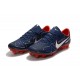 Nike Mercurial Vapor 11 FG Men Football Cleats - Dark Blue Red