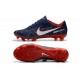 Nike Mercurial Vapor 11 FG Men Football Cleats - Dark Blue Red