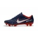 Nike Mercurial Vapor 11 FG Men Football Cleats - Dark Blue Red