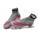 Nike Mercurial Superfly FG CR7 Ronaldo Football Boot Wolf Grey Hyper Pink