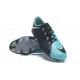 Nike Hypervenom Phantom 3 FG Low Cut Soccer Cleat Black Blue