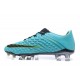 Nike Hypervenom Phantom 3 FG Low Cut Soccer Cleat Black Blue