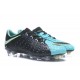 Nike Hypervenom Phantom 3 FG Low Cut Soccer Cleat Black Blue