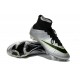 Nike Mercurial Superfly FG CR7 Ronaldo Football Boot Silver Black