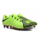 New Nike Hypervenom Phantom III FG Football Boots Green Black