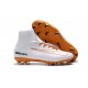 Nike Mercurial Superfly 5 FG ACC Dynamic Fit Boot - White Orange