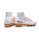 Nike Mercurial Superfly 5 FG ACC Dynamic Fit Boot - White Orange