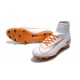 Nike Mercurial Superfly 5 FG ACC Dynamic Fit Boot - White Orange