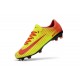 Nike Mercurial Vapor 11 FG Men Football Cleats - Yellow Red
