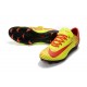 Nike Mercurial Vapor 11 FG Men Football Cleats - Yellow Red