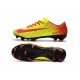 Nike Mercurial Vapor 11 FG Men Football Cleats - Yellow Red