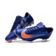Nike Mercurial Vapor 11 FG Men Football Cleats - Blue Orange