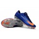 Nike Mercurial Vapor 11 FG Men Football Cleats - Blue Orange