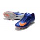 Nike Mercurial Vapor 11 FG Men Football Cleats - Blue Orange