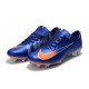 Nike Mercurial Vapor 11 FG Men Football Cleats - Blue Orange