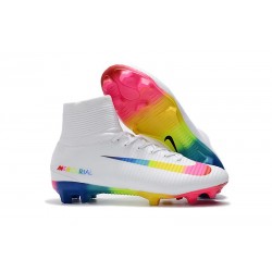 Nike Mercurial Superfly 5 FG ACC Dynamic Fit Boot - White Multi-color