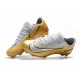 Nike Mercurial Vapor 11 FG Men Football Cleats - Golden White