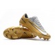 Nike Mercurial Vapor 11 FG Men Football Cleats - Golden White