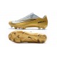 Nike Mercurial Vapor 11 FG Men Football Cleats - Golden White