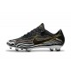New Nike Mercurial Vapor XI FG Soccer Boots Black Golden