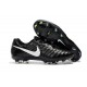 New Nike Tiempo Legend VII FG Kangaroo Boots - Black White