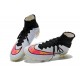 Nike Mercurial Superfly IV FG Mens Football Shoes White Rose