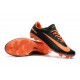New Nike Mercurial Vapor XI FG Soccer Boots Black Orange
