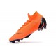 Nike Mercurial Superfly 6 Elite FG Soccer Cleats Total Orange Black