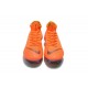 Nike Mercurial Superfly 6 Elite FG Soccer Cleats Total Orange Black