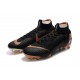 Nike Mercurial Superfly 6 Elite FG Soccer Cleats Black Orange