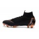 Nike Mercurial Superfly 6 Elite FG Soccer Cleats Black Orange