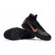 Nike MercurialX Superfly 360 Elite TF Turf Soccer Shoe Black Orange