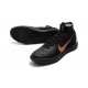 Nike MercurialX Superfly 360 Elite TF Turf Soccer Shoe Black Orange