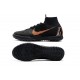 Nike MercurialX Superfly 360 Elite TF Turf Soccer Shoe Black Orange