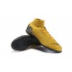 Nike MercurialX Superfly 360 Elite TF Turf Soccer Shoe Golden Black