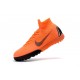 Nike MercurialX Superfly 360 Elite TF Turf Soccer Shoe Orange Black