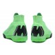 Nike Mercurial Superfly VI Elite TF Football Boot - Green Black
